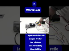 63 DC Solucan vites kutusu motoru 220rpm 1A 3.5N.M 114W 24V