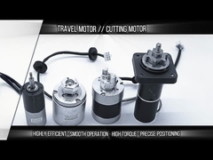 Endüstriyel sınıf DC BRUSHLESS Motor, 0.042 N-m zirve torklu ve B yalıtım sınıfı