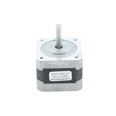 satın al Nema 17 42mm Düşük Gürültülü Hibrit Step Motor 0.9 Adım Açısı 4 Leads 11.2V 2.4A online manufacture