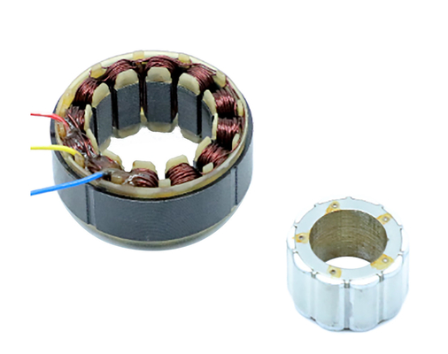 satın al NEMA 24 Çerçevesiz motor 1.27NM 300W Robot kolu için Yüksek hassasiyetli Servo motor online manufacture