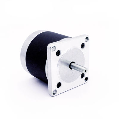 satın al 57bygh Hibrit Step Motor Nema 23 1.8 10 KG CM 0.38a Çift Şaftlı Kare Flanş online manufacture