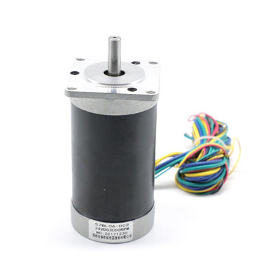 satın al 24V Mini Fırçasız Motor 3000RPM 0.44nm 138W 57BL06 002 Yüksek Verimlilik online manufacture