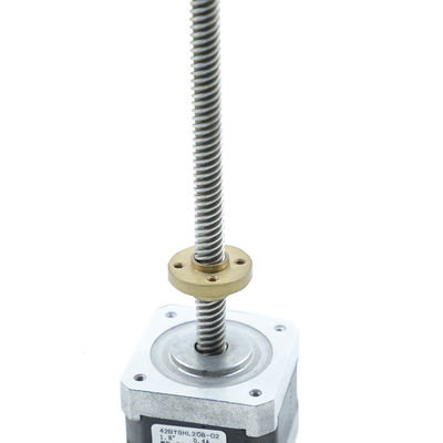 satın al Nema 17 Lineer Step Motor Aktüatör Kurşun Vida 42bygh 4 Tel online manufacture