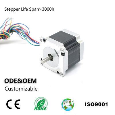 57BYGH350A Hibrit Step Motor 1.2 Derece Adım Açısı 6 Kablo 3.12V 2.4A 4.0Kg.Cm